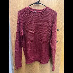 Jessica Simpson red knit top